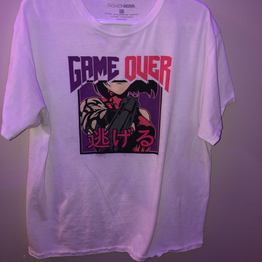 Game over tee shirt